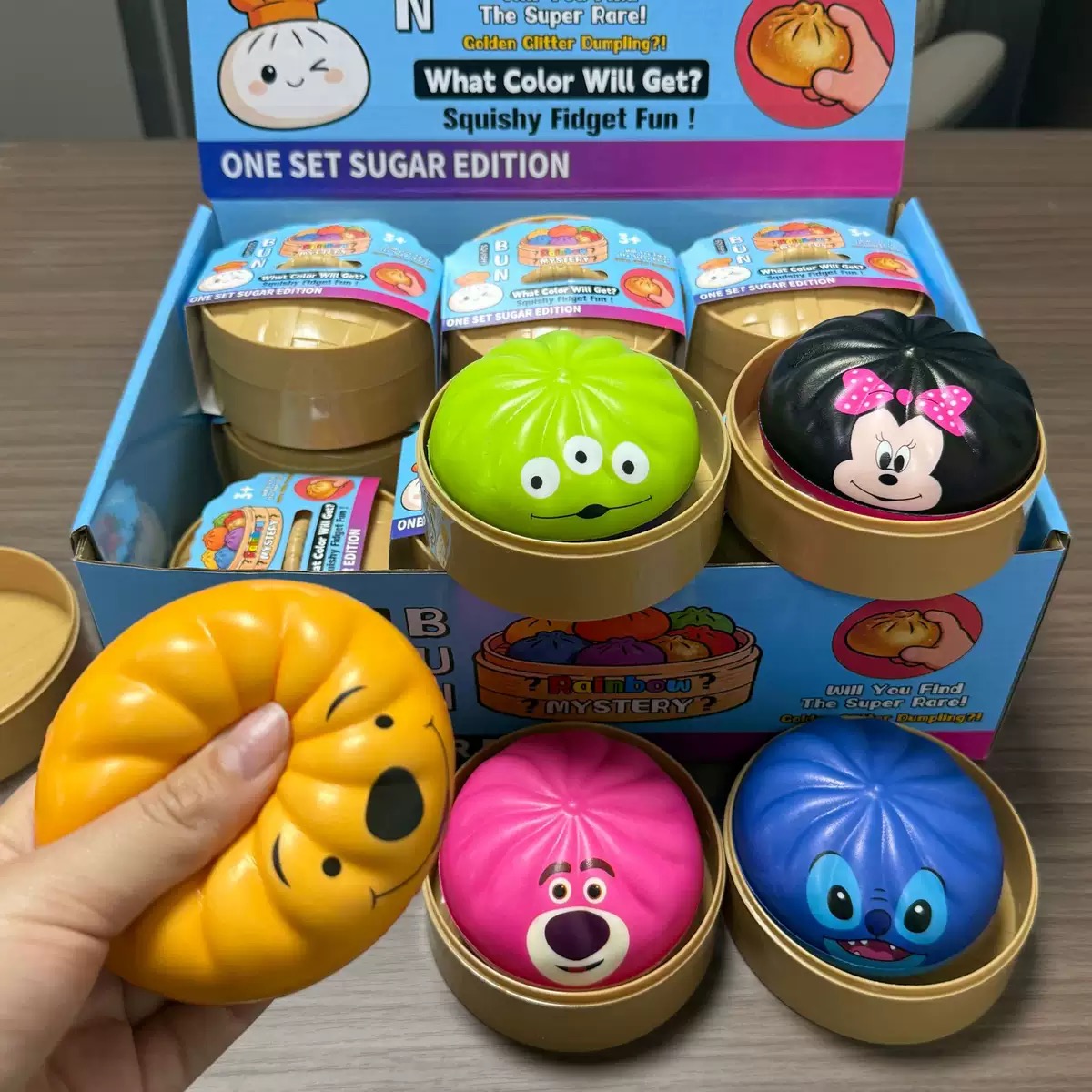 Kids Toys 3 Year Old - Pinch Music Langsam Rückfederndes Dekompressions-Artefakt Simuliert