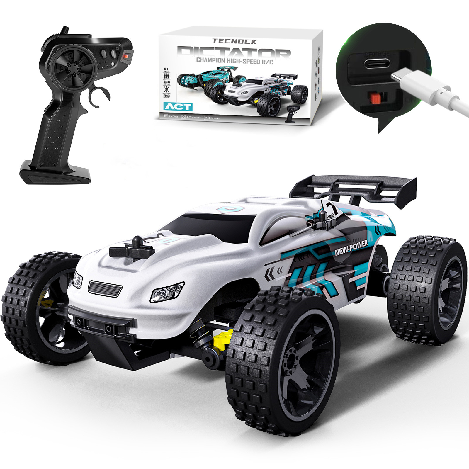 Kids Toys Under 50 - Hochgeschwindigkeits-RC-Auto für Erwachsene und Kinder, 20