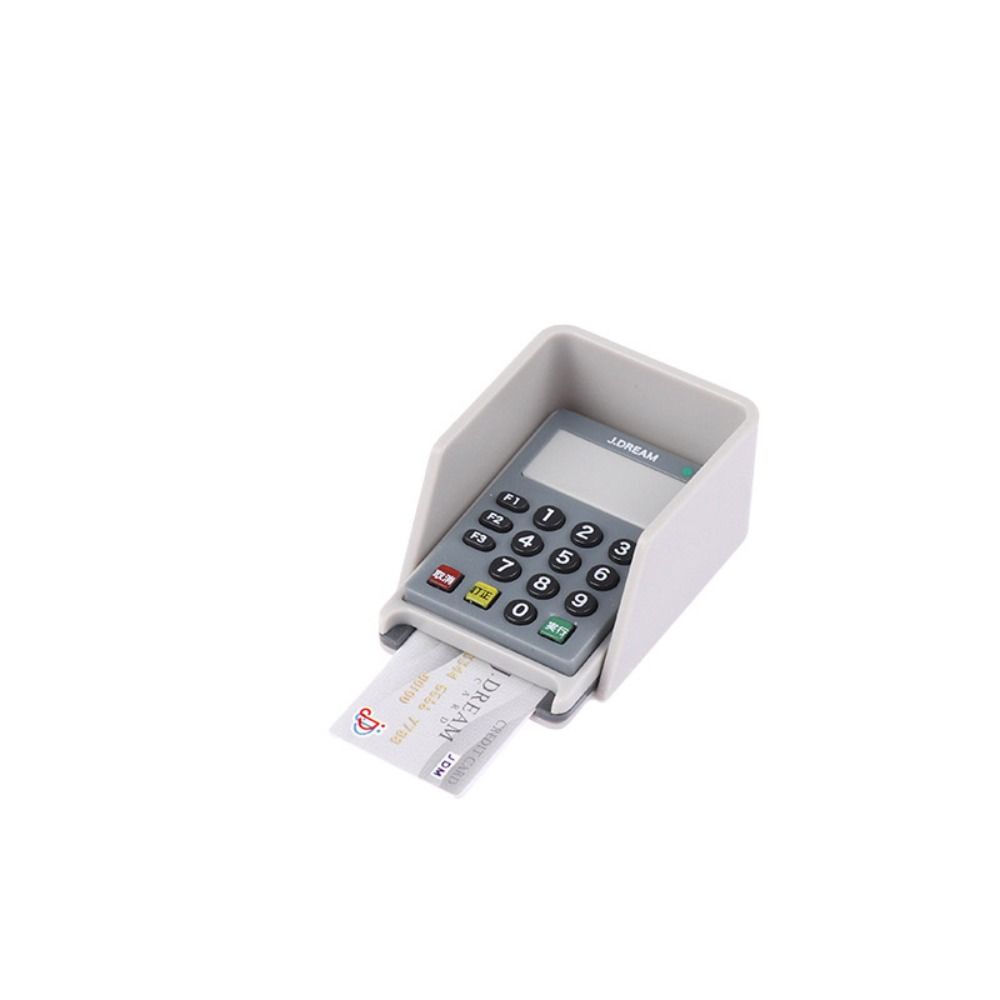 Toy Cash Register - 1:6/1:12 Maßstab Puppenhaus POS-Maschine DIY Szenenbau