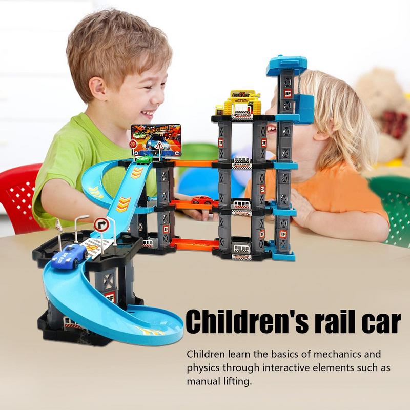 Auto-Rennstrecken-Rampenspielz – Catapult Launcher Toy Bewertung und Preis
