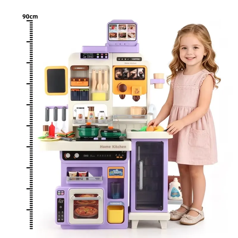 90cm Großes Spielküchen-Set fü – Kids Toys Kitchen Set Bewertung und Preis