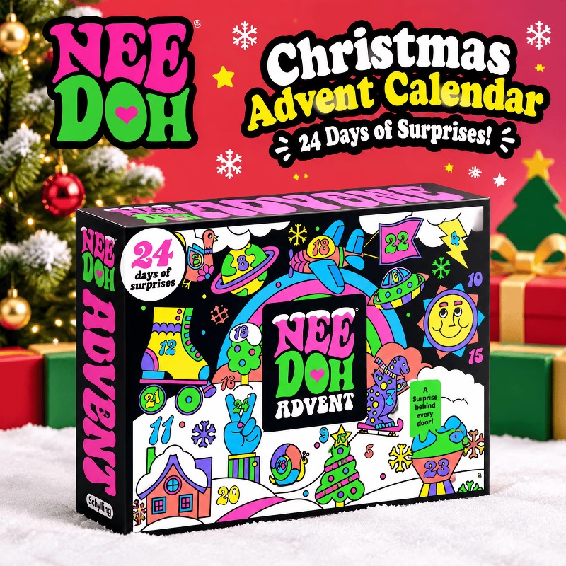 2026 NeeDoh Weihnachts-Countdo – Kids Toys Xmas Bewertung und Preis