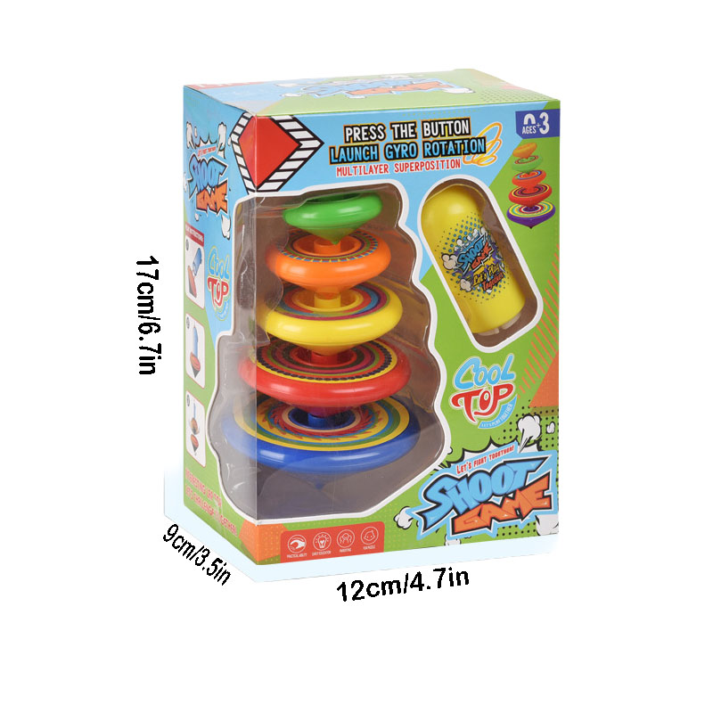 Stapelbares Kreisel-Spielzeug  – Kids Toys Under 50 Bewertung und Preis