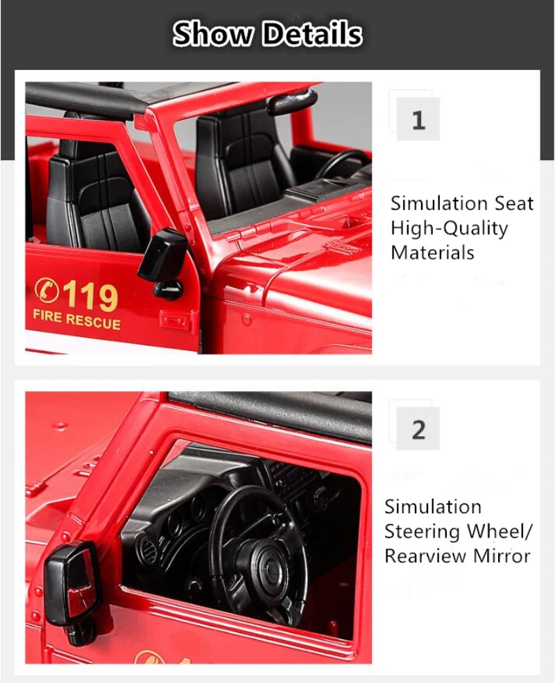 Großer Krankenwagen 2.4G 4WD F – Kids Toys Under 50 Bewertung und Preis