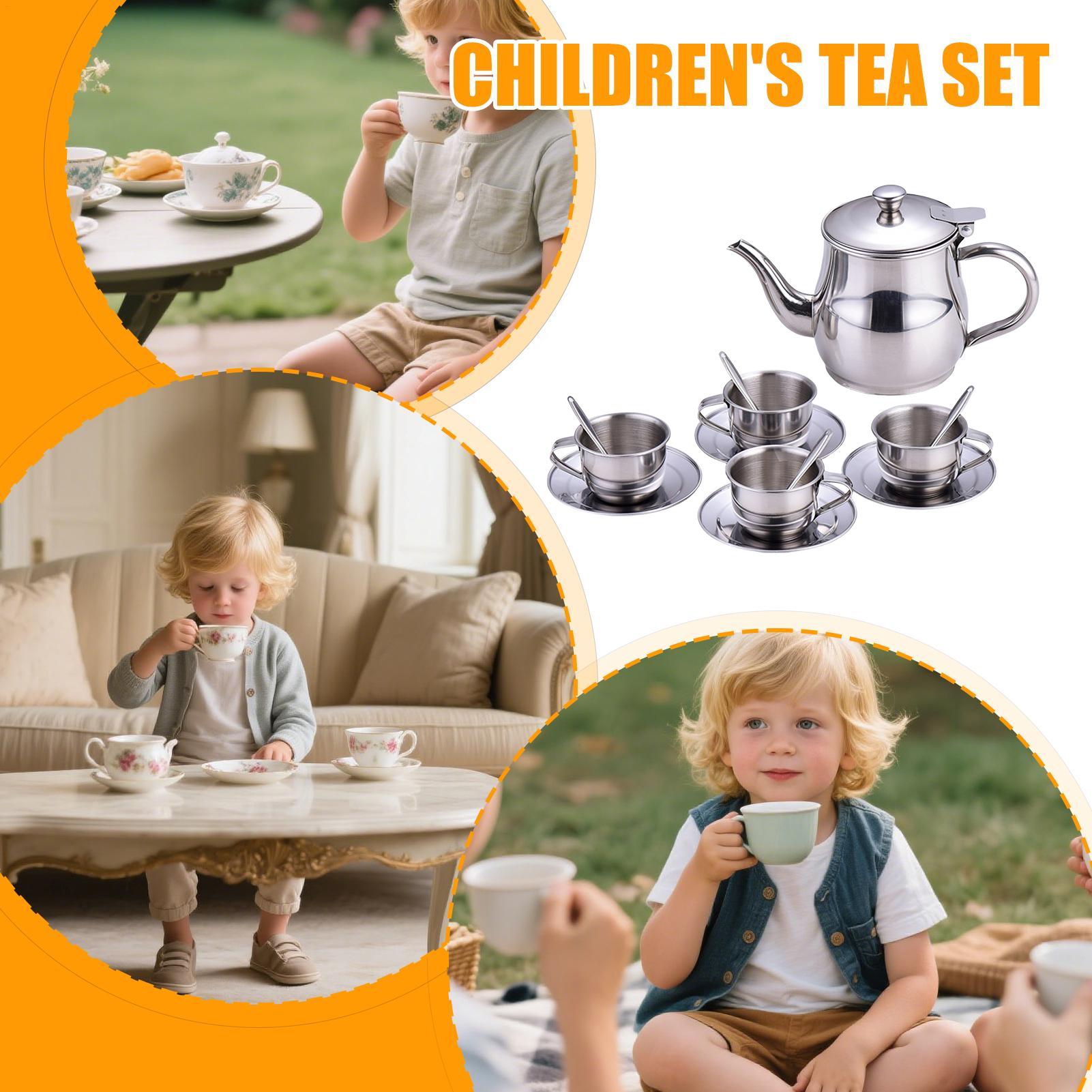 Kinder-Teeservice für Mädchen  – Kids Toys Kitchen Set Bewertung und Preis