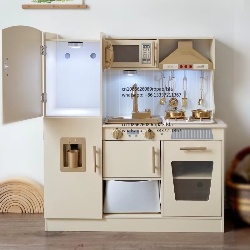 Pädagogisches Holz-Spielküchen – Kids Toys Kitchen Set Bewertung und Preis