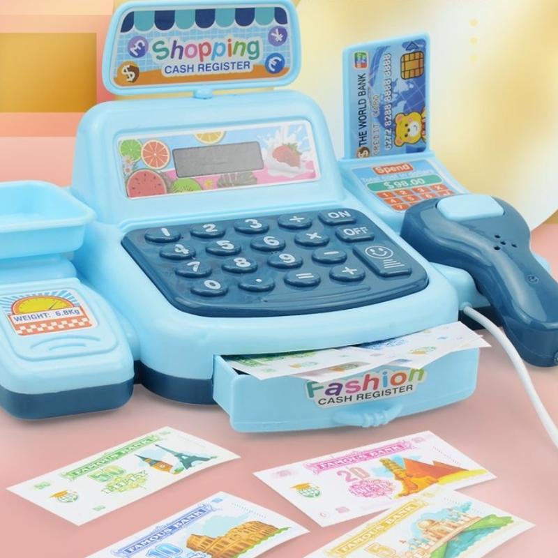 Neu·1Set Elektronisches Spiel  – Toy Cash Register Bewertung und Preis