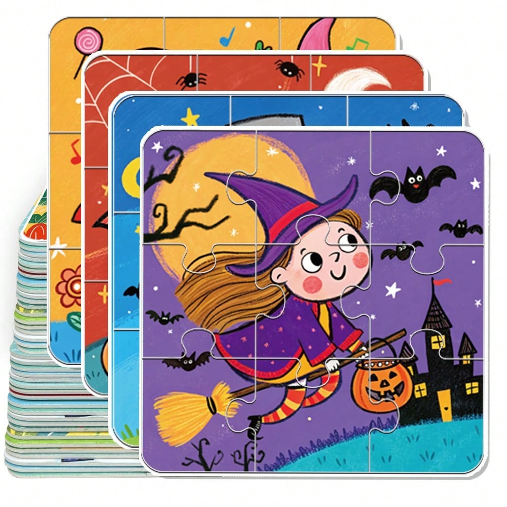 4-in-1-Halloween-Puzzles für K – Kids Toys Xmas Bewertung und Preis