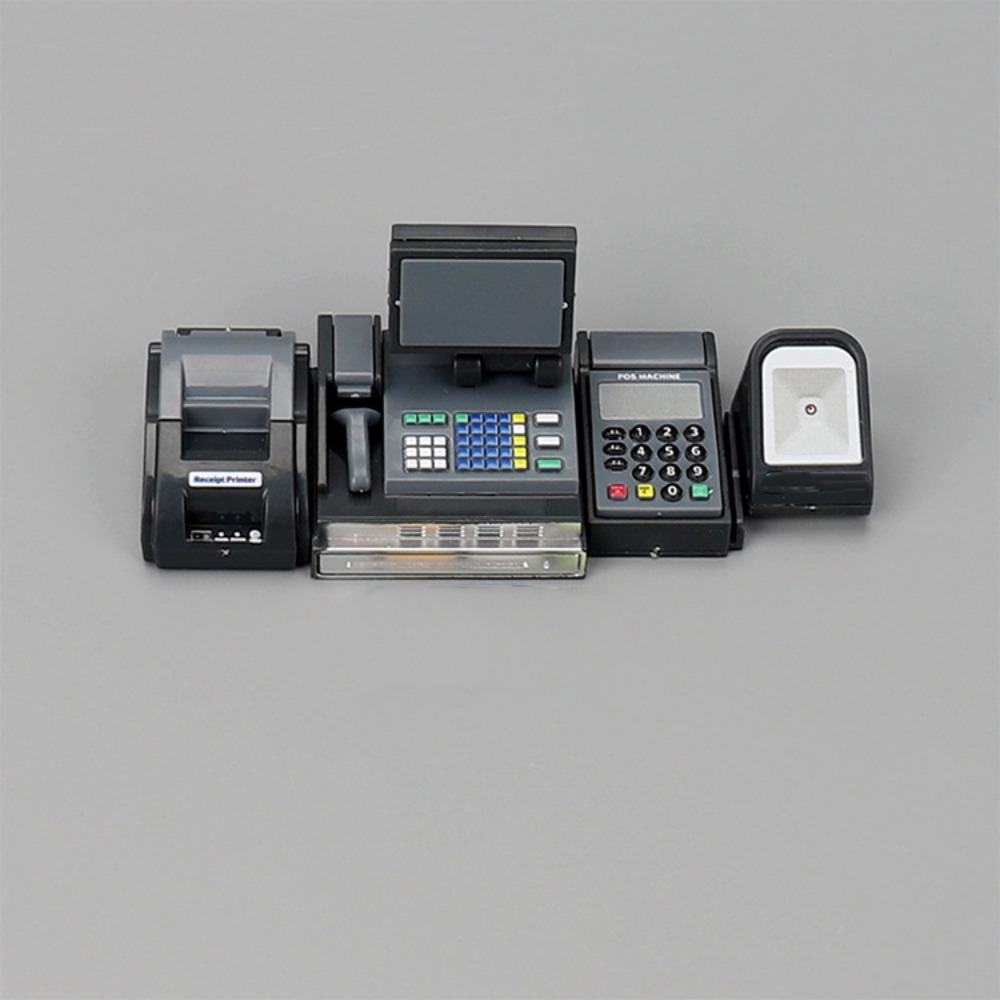 Mini-Haus-Kasse DIY Schwarz-Gr – Toy Cash Register Bewertung und Preis