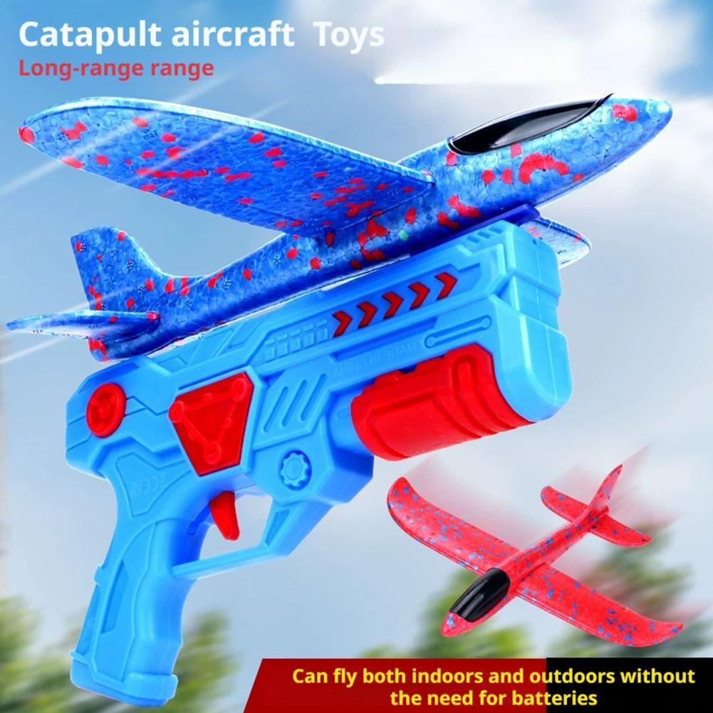 Leuchtendes Schaumstoff-Flugze – Catapult Launcher Toy Bewertung und Preis