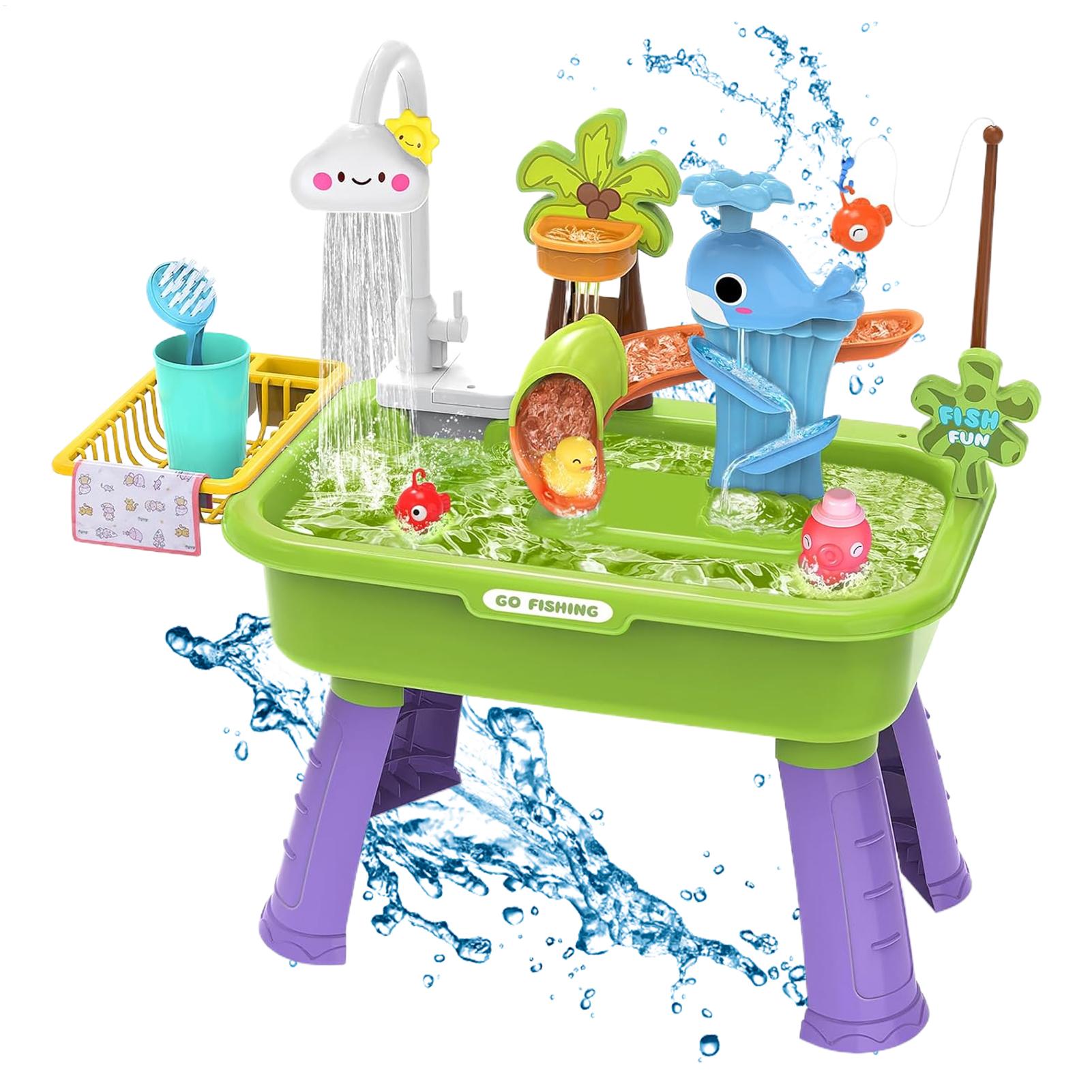 Elektrisches Spielwaschbecken  – Kids Toys Kitchen Set Bewertung und Preis