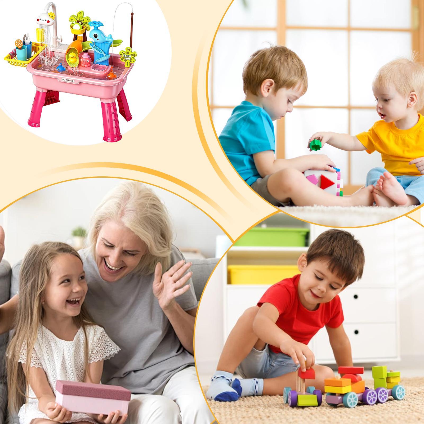 Elektrisches Spielwaschbecken  – Kids Toys Kitchen Set Bewertung und Preis