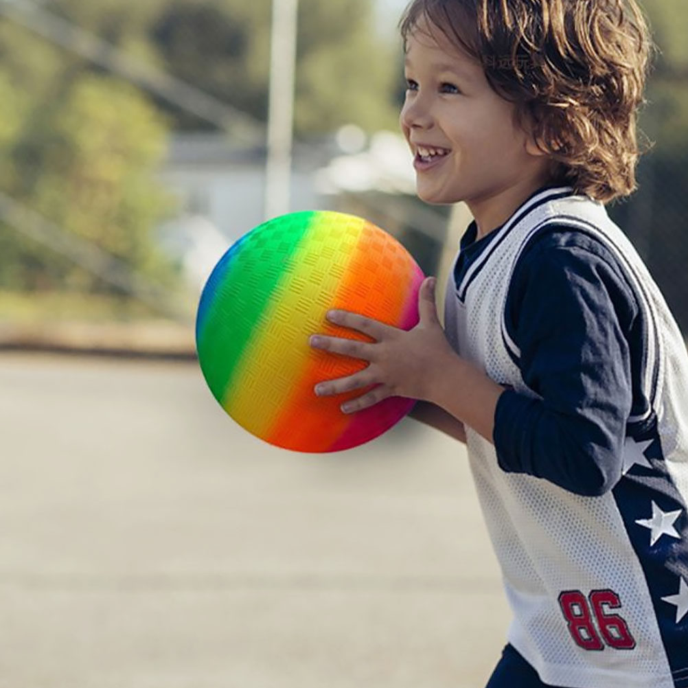 Regenbogen Aufblasbarer Spielb – Kids Yard Toys Bewertung und Preis